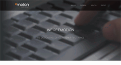 Desktop Screenshot of builtbyemotion.com